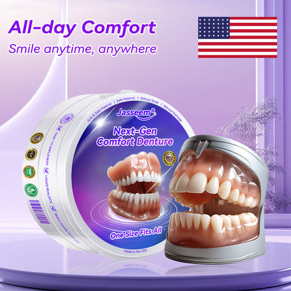 𝐉𝐚𝐬𝐬𝐞𝐞𝐦® Latest Premium Comfort Dentures🎁 (High-End Dentures, Easy to Wear - Limited Time 70% Discount)