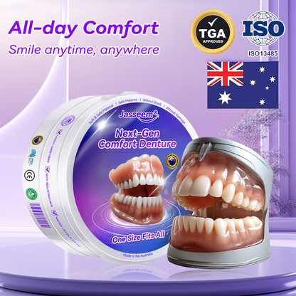 𝐉𝐚𝐬𝐬𝐞𝐞𝐦® Latest Premium Comfort Dentures👩‍⚕️🎉 (High-End Dentures, Easy to Wear - Limited Time 70% Discount)