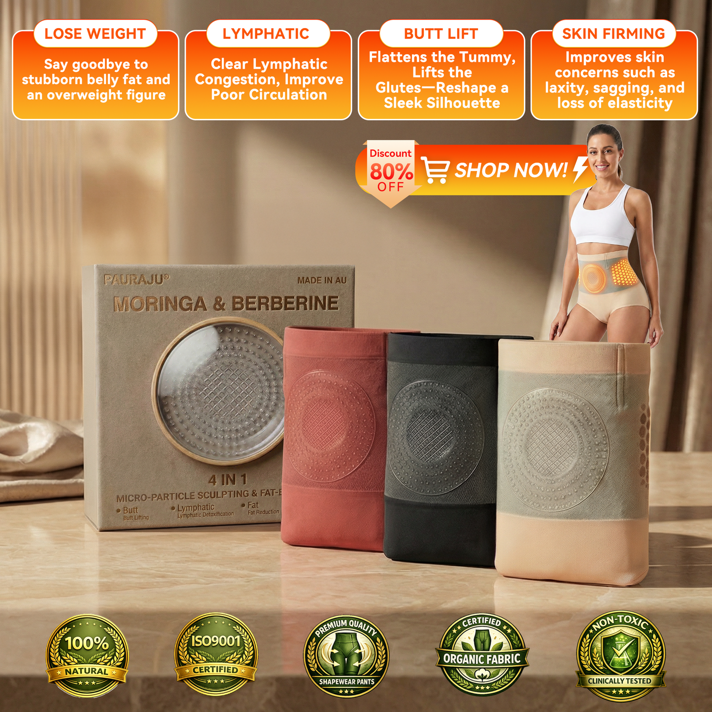 🎖️𝐎𝐟𝐟𝐢𝐜𝐢𝐚𝐥 𝐁𝐫𝐚𝐧𝐝 𝐒𝐭𝐨𝐫𝐞 |𝐏𝐀𝐔𝐑𝐀𝐉𝐔® 🎁𝟐𝟎𝟐𝟔 𝐌𝐨𝐫𝐢𝐧𝐠𝐚 & 𝐁𝐞𝐫𝐛𝐞𝐫𝐢𝐧𝐞 𝟒-𝐈𝐧-𝟏 𝐌𝐢𝐜𝐫𝐨-𝐏𝐚𝐫𝐭𝐢𝐜𝐥𝐞 𝐒𝐜𝐮𝐥𝐩𝐭𝐢𝐧𝐠 & 𝐅𝐚𝐭-𝐁𝐮𝐫𝐧 𝐒𝐡𝐨𝐫𝐭𝐬
