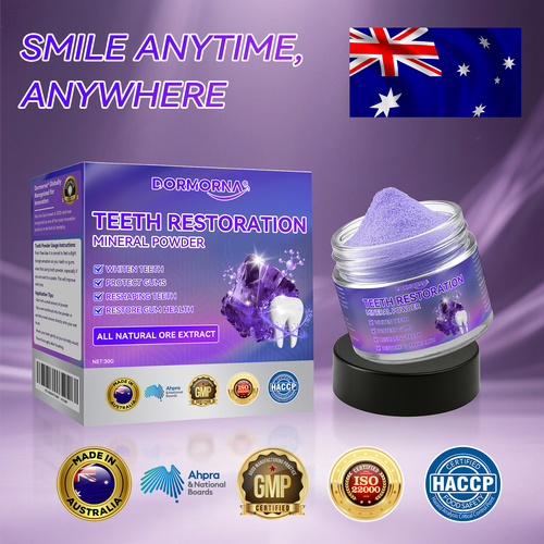 𝑂𝑓𝑓𝑖𝑐𝑖𝑎𝑙 𝑆𝑡𝑜𝑟𝑒🍀|𝐷𝑜𝑟𝑚𝑜𝑟𝑛𝑎® Teeth Restoration Mineral Powder (Recommended by the Australian Dental Association) (Flash Sale - Don’t Miss Out!)