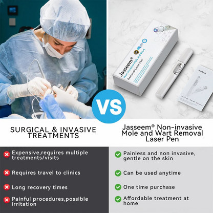 𝐉𝐚𝐬𝐬𝐞𝐞𝐦® Medical-Grade Laser Pen 🔥 (Powered by CO₂ laser technology – effectively removes moles, warts, skin tags, pigmentation marks, and other skin imperfections)🏆