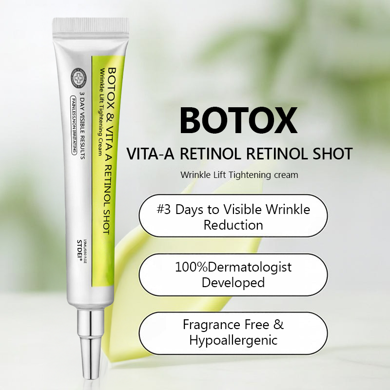 𝑂𝑓𝑓𝑖𝑐𝑖𝑎𝑙 𝑆𝑡𝑜𝑟𝑒🔥|Regain youthful skin nown 💫STDEI® BOTOX & VITA A RETINOL SHOT Wrinkle Lift Tightening Cream