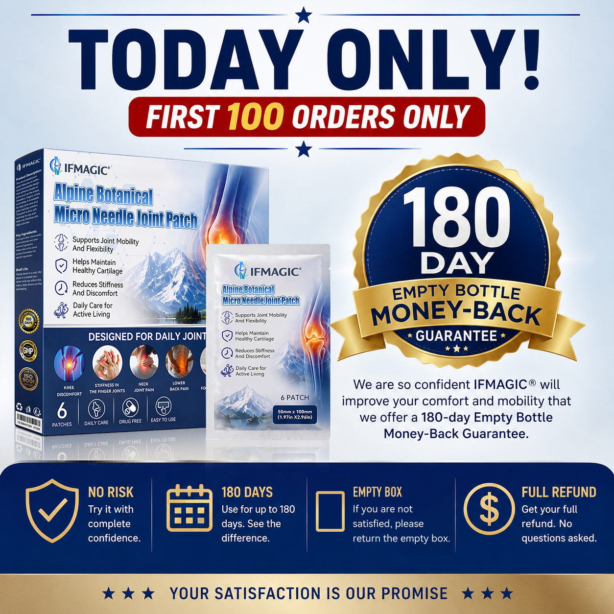 🎁🎁𝗜𝑭𝑴𝑨𝑮𝑰𝐶® 𝖠𝗅𝗽𝗶𝗻𝗲 𝑩𝒐𝒕𝒂𝒏𝒊𝒄𝒂𝒍 𝑀𝑖𝑐𝑟𝑜 𝑁𝑒𝑒𝑑𝑙𝑒 𝐉𝑜𝑖𝑛𝑡 𝑃𝑎𝑡𝑐ℎ💎