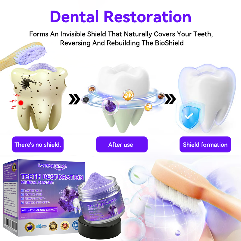 𝑂𝑓𝑓𝑖𝑐𝑖𝑎𝑙 𝑆𝑡𝑜𝑟𝑒🍀|𝐷𝑜𝑟𝑚𝑜𝑟𝑛𝑎® Teeth Restoration Mineral Powder (Recommended by the Australian Dental Association) (Flash Sale - Don’t Miss Out!)