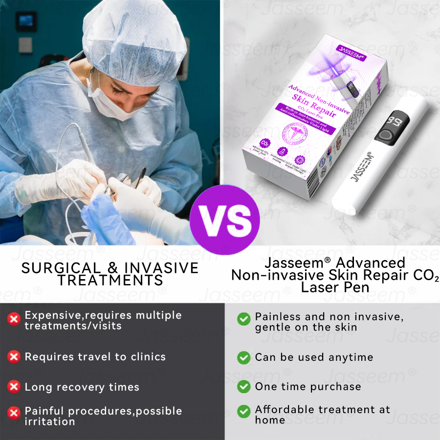 🔥 Only 10 left — 50% off today! 🎉 The 𝐉𝐚𝐬𝐬𝐞𝐞𝐦® Advanced Non-Invasive CO₂ Laser Pen is the perfect gift — whether as a backup for yourself or for family, friends, or someone special.