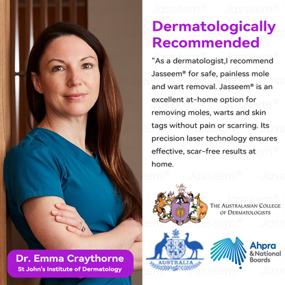 𝐉𝐚𝐬𝐬𝐞𝐞𝐦® Advanced Non-Invasive Skin Repair CO₂ Laser Pen 💕 (Gently removes warts, moles, age spots, and skin tags – no pain, no fuss!)
