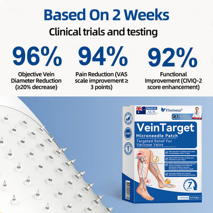 🛡️ 𝐅𝐥𝐨𝐫𝐢𝐬𝐦𝐚® 🎉 Diosmin & Hesperidin Clinical‑Grade Microneedle Patch — an advanced herbal formula designed to help reduce the appearance of spider veins and varicose veins, while easing the feeling of heavy, tired legs. 👩‍⚕️