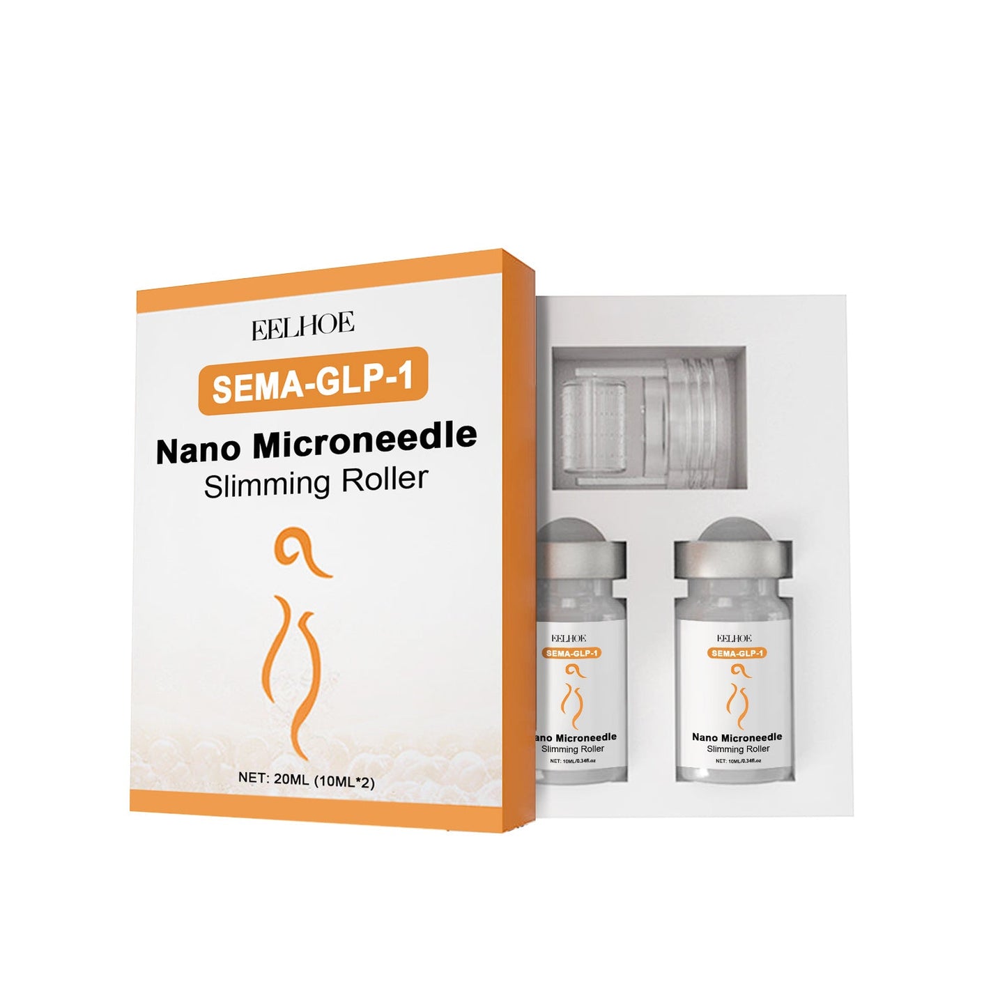 EELHOE SEMA‑GLP‑1 NANO MICRONEEDLE SLIMMING ROLLER SLIM & FIRM - 10 ml