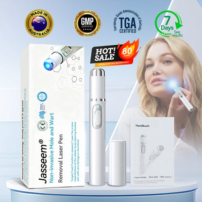 𝐉𝐚𝐬𝐬𝐞𝐞𝐦® Medical-Grade Laser Pen 🔥 (Powered by CO₂ laser technology – effectively removes moles, warts, skin tags, pigmentation marks, and other skin imperfections)🏆