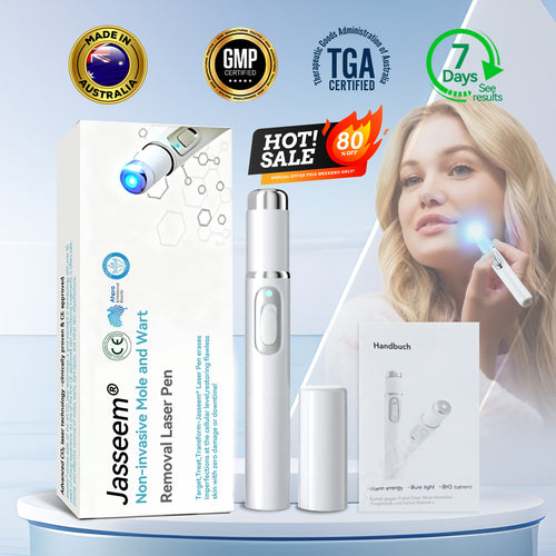 𝐉𝐚𝐬𝐬𝐞𝐞𝐦® Medical-Grade Laser Pen 🔥 (Powered by CO₂ laser technology – effectively removes moles, warts, skin tags, pigmentation marks, and other skin imperfections)🏆